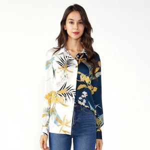 Büro Tops Mädchen Baumwolle Frauen Chiffontops und Blusen