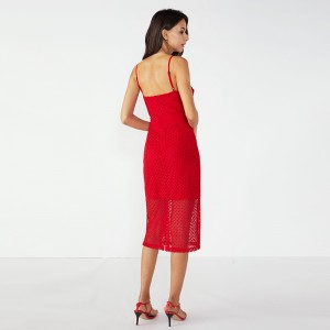 Mädchen Mode Kitenge Roter Teppich Sexy, figurbetontes Kleid