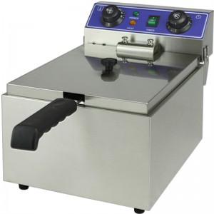 elektrische friteuse zwei tank