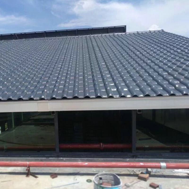 PVC-Dachziegel aus Kunststoff Baustoffe