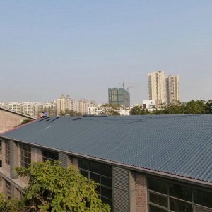 PVC-Dachziegel aus Kunststoff Baustoffe