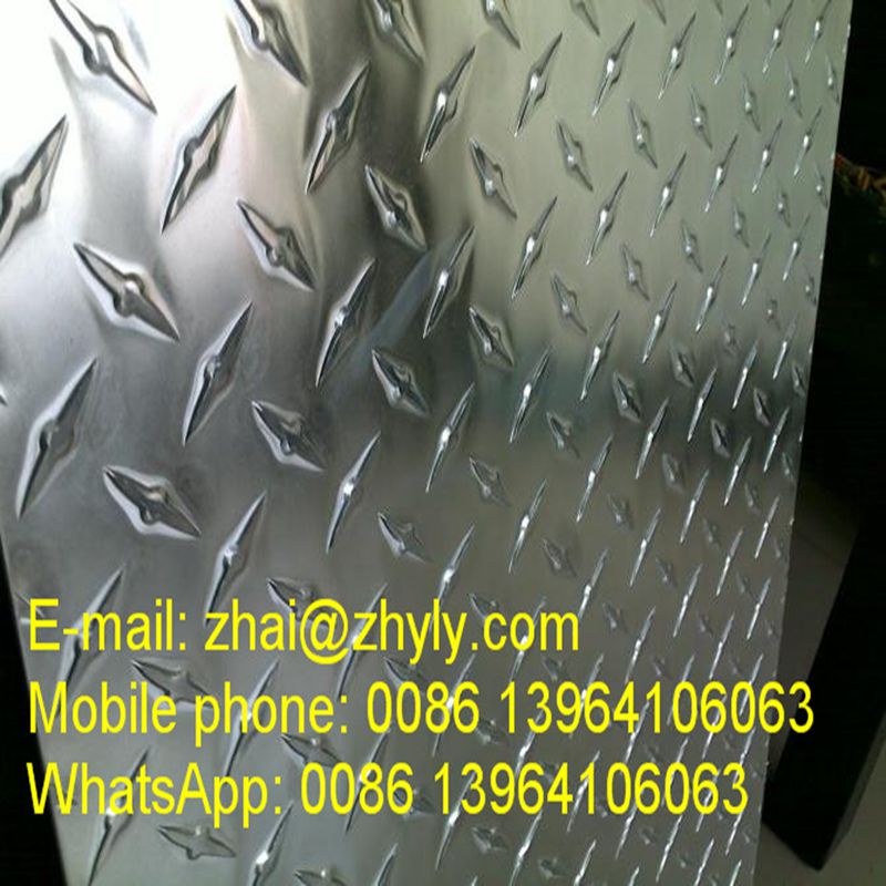 aluminium preis für fünf stangen 5052 5754 trittplatte aluminiumblech