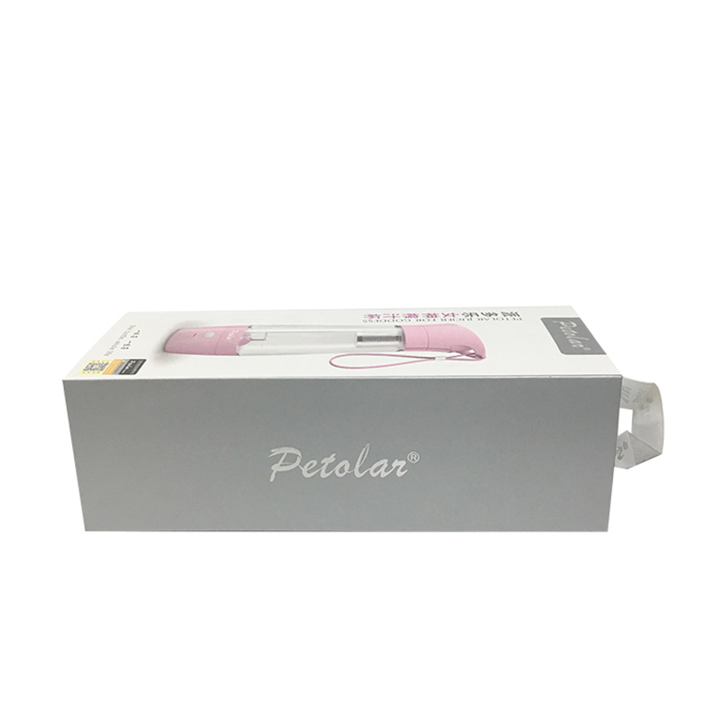 Luxus kleine faltbare mattschwarze magnetische Hautpflege Lippenstift Kosmetikpapier Geschenkverpackung Box mit Bandverschluss