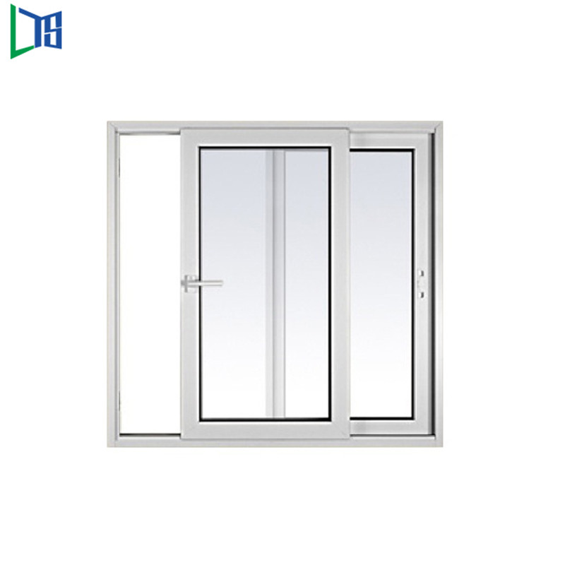 Aluminium-Schiebefenstersystem Aluminium-Schiebefenster mit Aluminium-Fensterrahmen-Doppelverglasung
