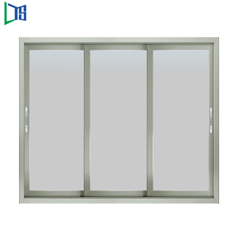 China Lieferant Fenster und Türen Hersteller Aluminium Schiebefenster Doppelverglasung oder Einfachverglasung