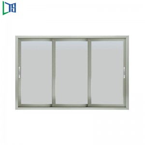 China Lieferant Fenster und Türen Hersteller Aluminium Schiebefenster Doppelverglasung oder Einfachverglasung