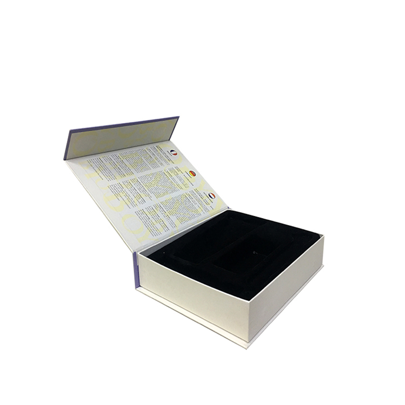benutzerdefinierte Buchform Kunstdruckpapier Magnetverschluss Papier Geschenkbox