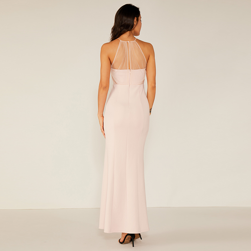 Sexy vintage, figurbetontes maxi elegantes weißes spitzenkleid frau