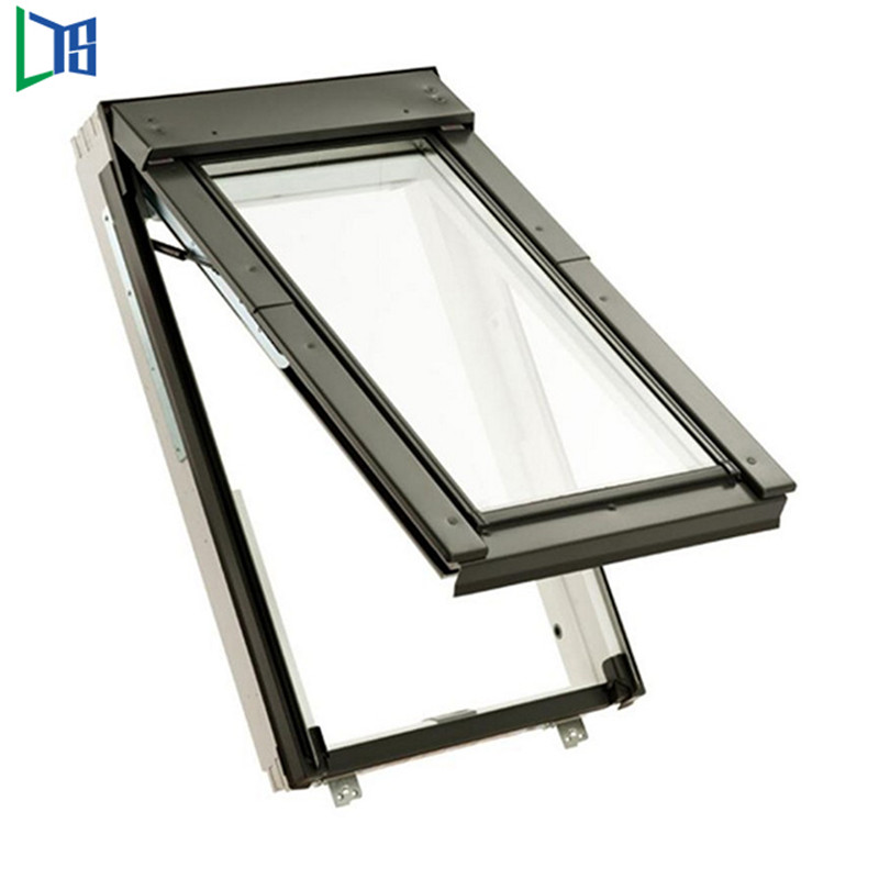 As2047 Standard Grau Weiß / Schwarz Aluminium nach außen offen Markisenfenster Einfach- oder Doppelverglasung