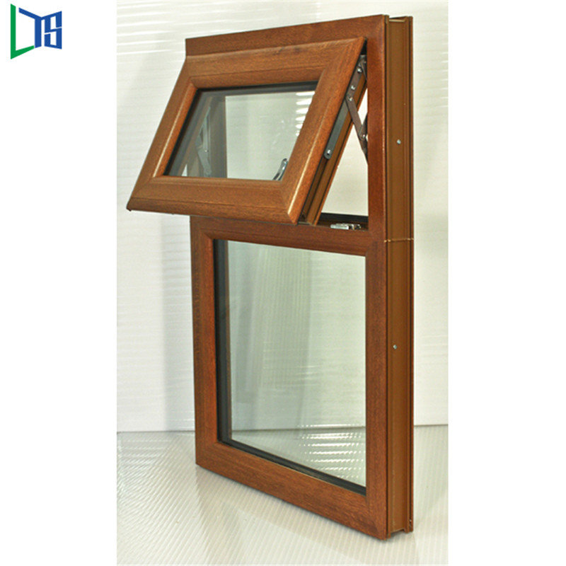 China-Haus-Pulver-überzogenes Korn-Aluminiumverdrängungen-wärmeisolierendes wasserdichtes Verglasungs-Rahmen-Markisen-Fenster-Profil