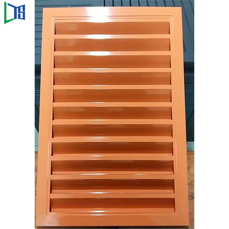 Foshan Factory Frame Runde Luxus Aluminium Louver Shutter Designs Glas Louvre Fenster