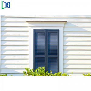 Fensterläden aus gehärtetem Glas und Aluminium mit einstellbarer Belüftung und Sicherheitsgitter