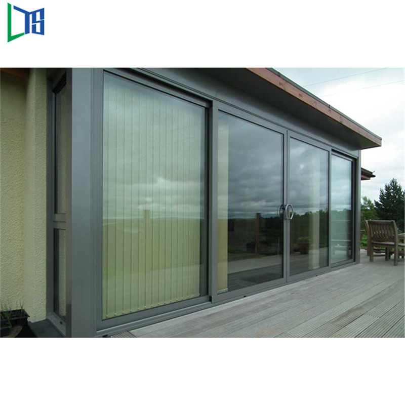 Aluminium Schiebetür Starcker Tür mit Doppelverglasung Glas As2047 Standard für Resdentrail oder Commercial Grade House