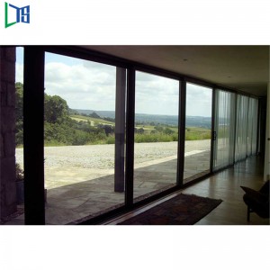 Aluminium Schiebetür Starcker Tür mit Doppelverglasung Glas As2047 Standard für Resdentrail oder Commercial Grade House