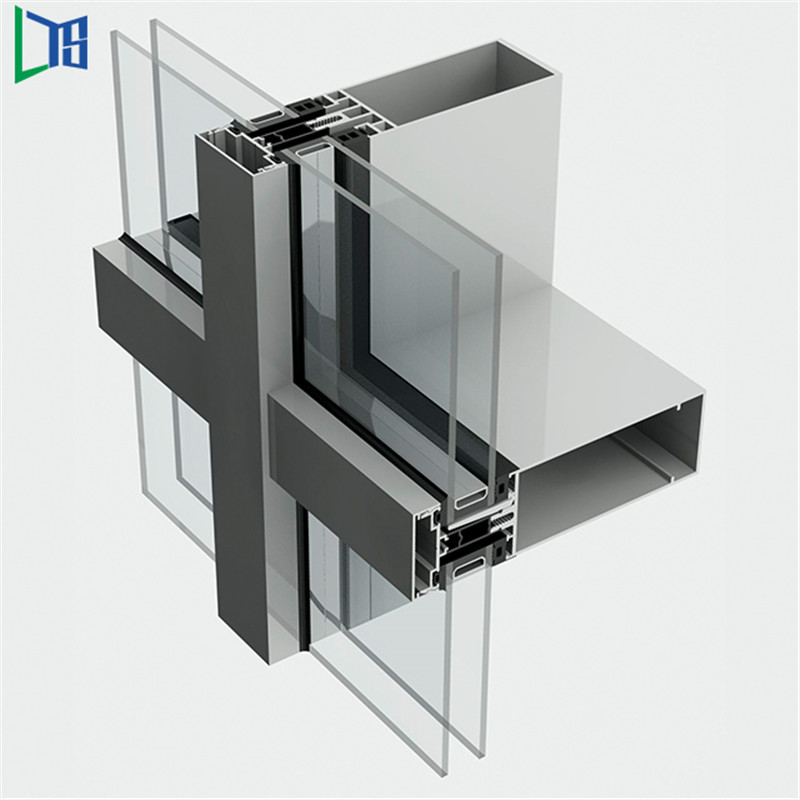 Technik-Außenhandelsbaustoff-Aluminiumprofil-Zwischenglaswand