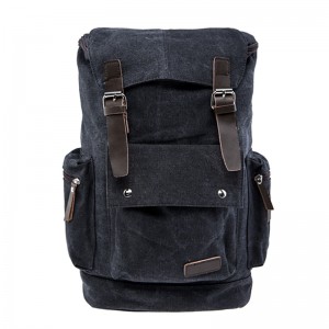 17SC-6572M direkt ab Werk mehrere Farben umweltfreundlich langlebig lässig Vintage Canvas Casual Daypack Laptop Rucksack