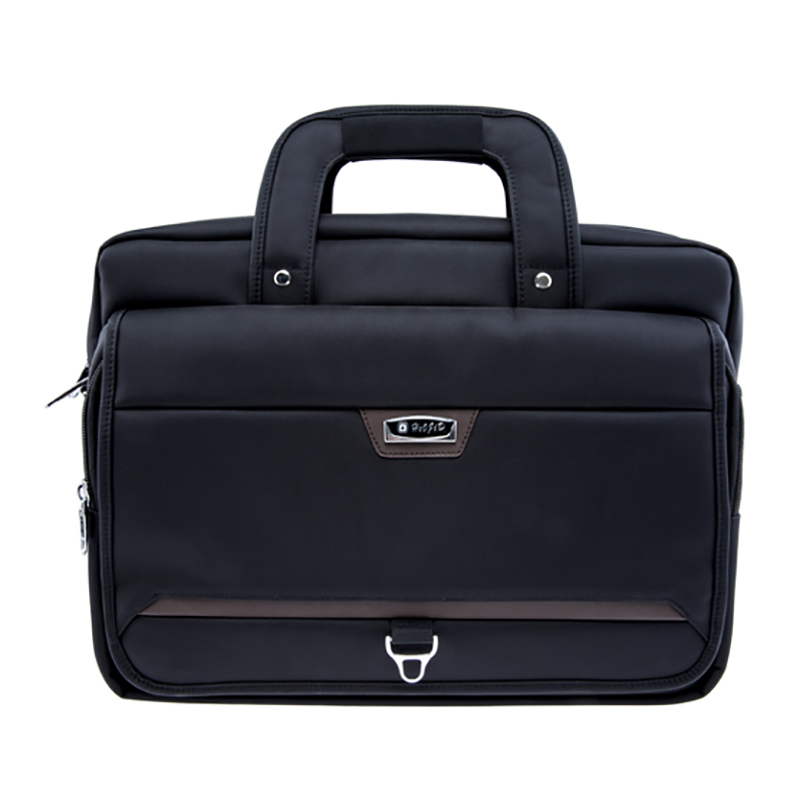 17SG-7584F Klassische Business wasserdicht Travel Aktentasche Laptop Tasche 15,6 Zoll erweiterbar Messenger Schultertasche für Computer
