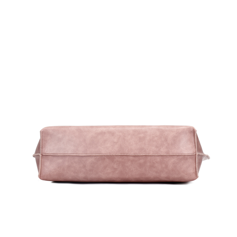 HD0823 - Direkt ab Werk Verkauf rosa Gemüse PU-Leder-Einkaufstaschen für Frauen