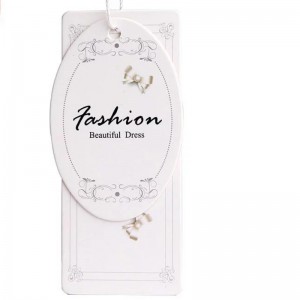 Kreative Mode Kleidung Label Hangtag nach Maß 04