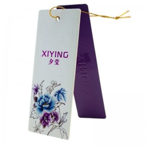 Kreative Mode Kleidung Label Hangtag nach Maß 6