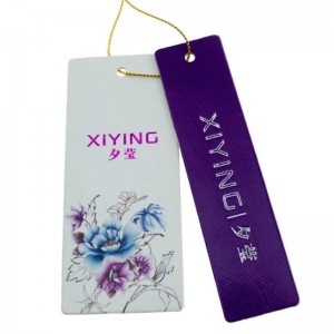 Kreative Mode Kleidung Label Hangtag nach Maß 6