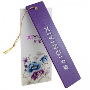 Kreative Mode Kleidung Label Hangtag nach Maß 6