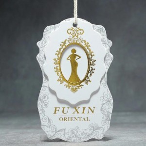 Kreative Mode Kleidung Label Hangtag nach Maß 8