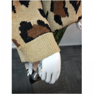 JUMPER RLWS0008F MIT BREITEN MANSCHETTEN DER DAMEN