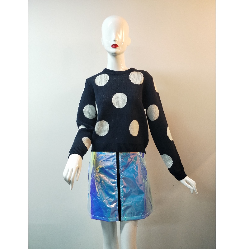 DAMEN POLKA DOT SWEATER RLWS0012F