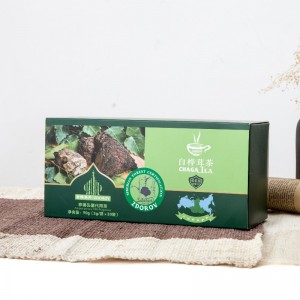 Natürlicher Extrakt Chaga Diabetes niedrigerer Blutzucker Blutfett Blutdruck Gesundheitspflegetee