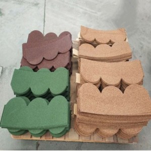 Farbige Steinmetallfischschuppenfliese