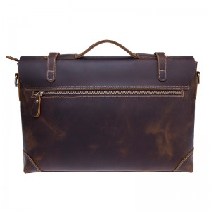 18SG-7296F Hochwertige Business-Umhängetasche aus echtem Rindsleder