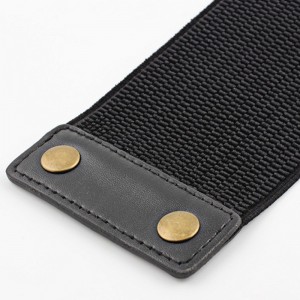 HD0823 - Maßgeschneiderter, kombinierter, elastischer Damengürtel aus PU