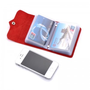 HD0827 - Anpassbare Visitenkartenetui aus echtem Leder