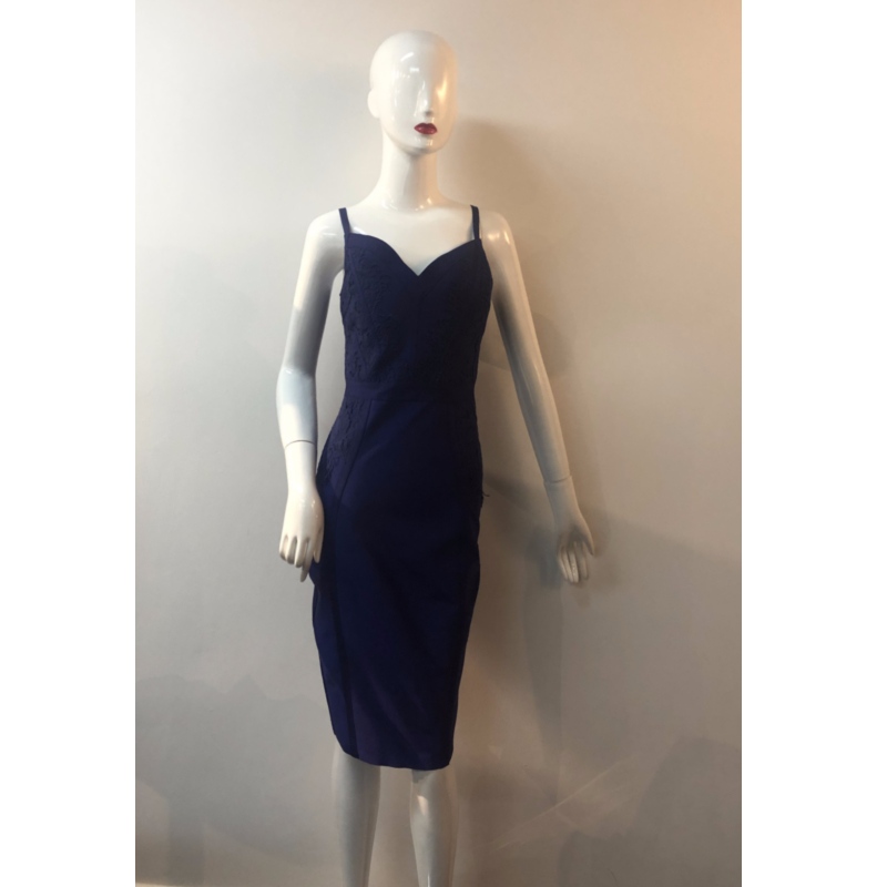 MARINE GESTRICKTES MIDI-KLEID JLWD0029