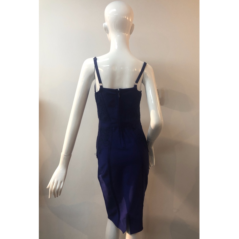 MARINE GESTRICKTES MIDI-KLEID JLWD0029