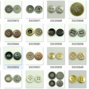 Mode 10 mm bis 19 mm Harz vier Loch Nähen Hemdknöpfe für Kleidungsstücke 2