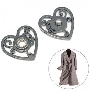 Großhandel benutzerdefinierte Mode Bekleidungszubehör Metall Snap Schmuck Knöpfe 6