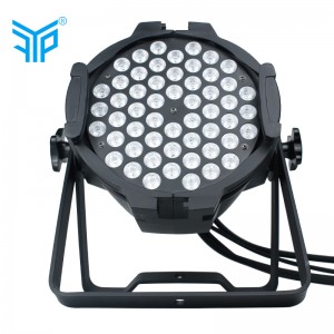 Fabrik Großhandel professionelle 54 * 3W Outdoor Wall Washer Par Licht RGBW LED-Quelle mit hoher Qualität