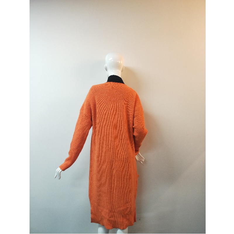 ORANGE LONGLING CARDIGAN RLWS0035F