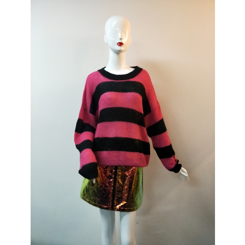 STRIPE SWEATER RLWS0047F