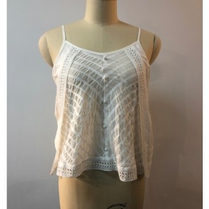 WEISSER PUNKT KNOPF DETAIL WESTE JLWB0007