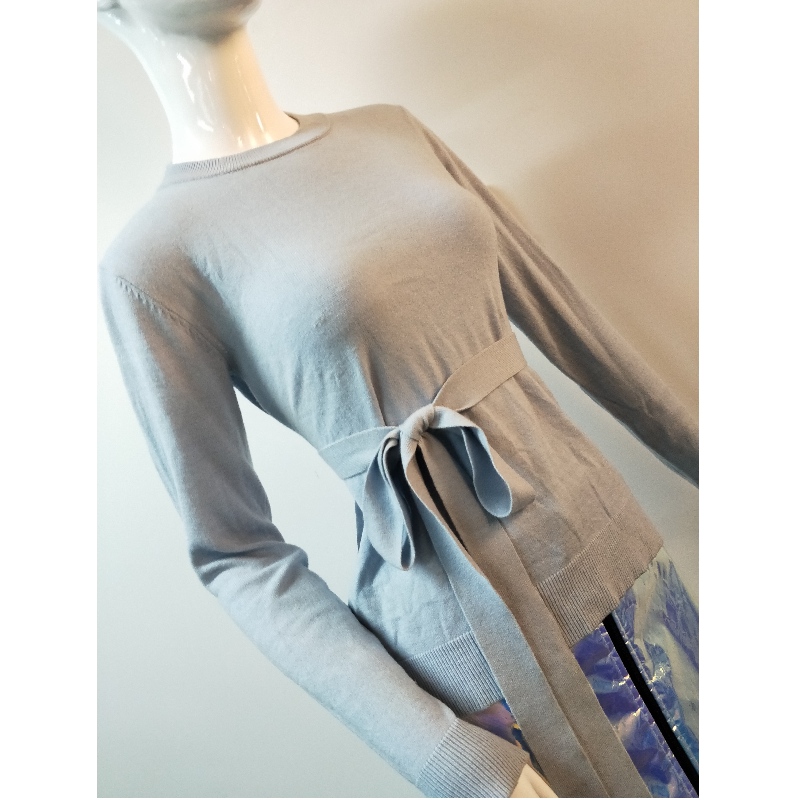 SWEATER RLWS0066F MIT GRAUEM GÜRTEL