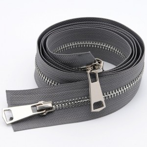 Maßgeschneiderter Reißverschluss aus Metall mit Reißverschluss aus Nylon Für Jeans und Jacken 1