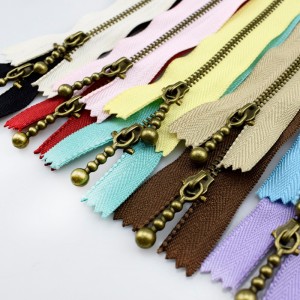 bronze reißverschluss 10 farbe hand diy20cm metall reißverschluss schneidernähwerkzeuge für tasche bekleidungszubehör 4