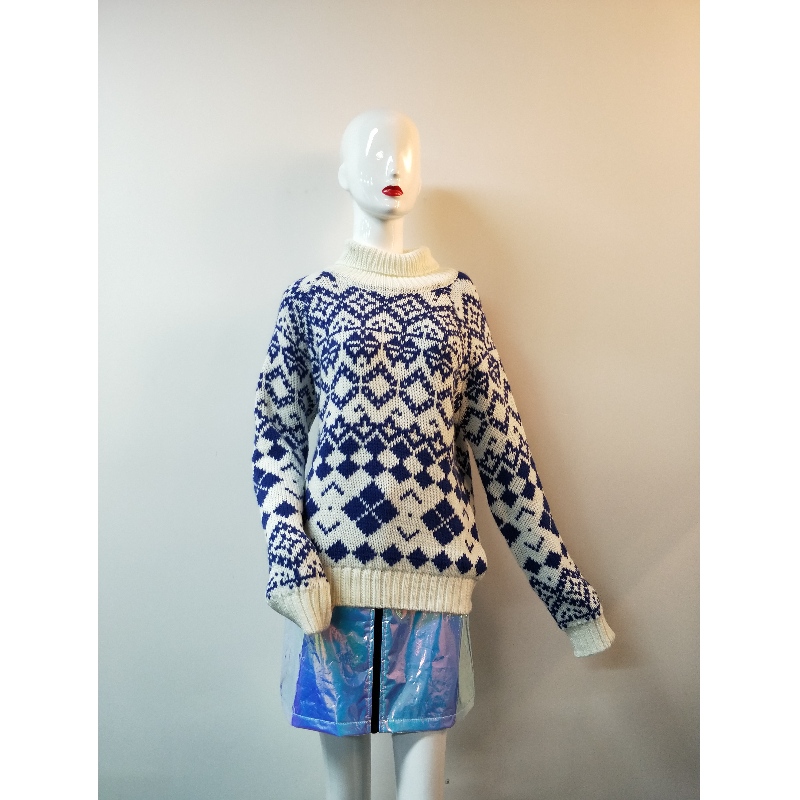 PRÜFEN SIE DEN PRINT LADIES SWEATER RLWS0102F