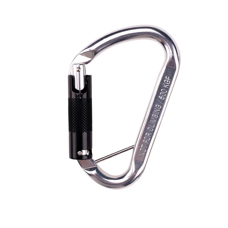 Luftfahrt Aluminium Bergsteigen Schnalle Outdoor Klettern Karabiner Camping Fitness Yoga Hängematte mit Zubehör Aluminiumlegierung Sicherheitshaken