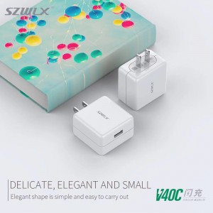 WEX - V40C OPPO VOOC Blitzladeadapter, Ladegerät, Reiseladegerät