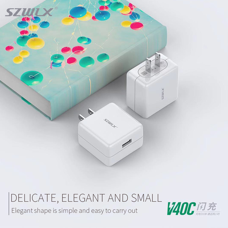 WEX - V40C OPPO VOOC Blitzladeadapter, Ladegerät, Reiseladegerät