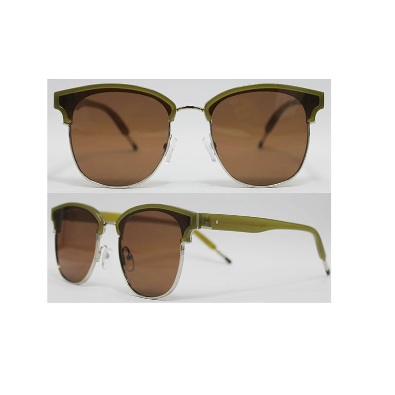 PC-Sonnenbrille für Männer, Kombinationsrahmen, UV 400-Objektiv, OEM-Bestellungen sind willkommen
